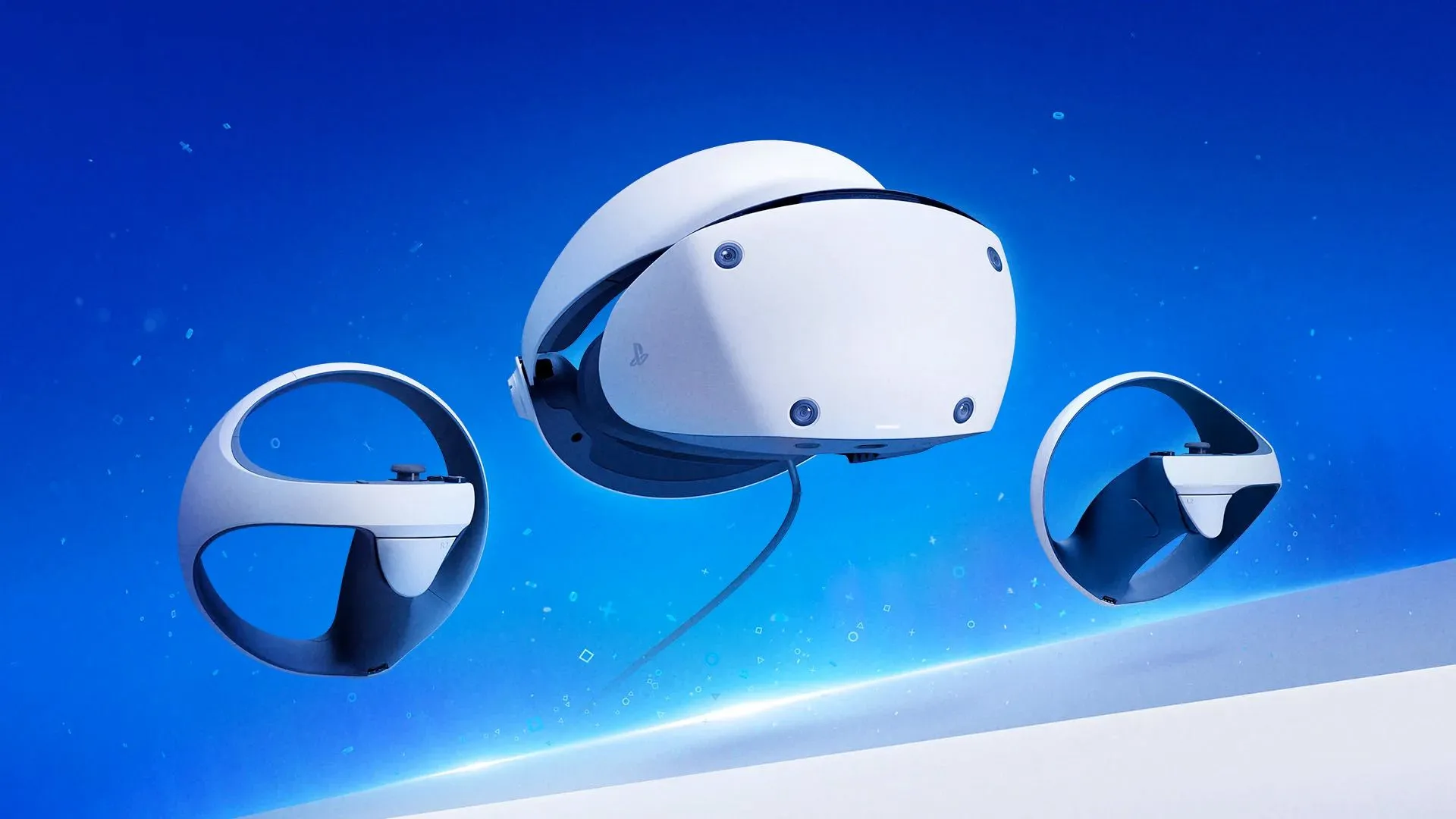 Kính thực tế ảo Sony PlayStation VR2 màu trắng, đã được Sony cải thiện trải nghiệm và giảm giá.