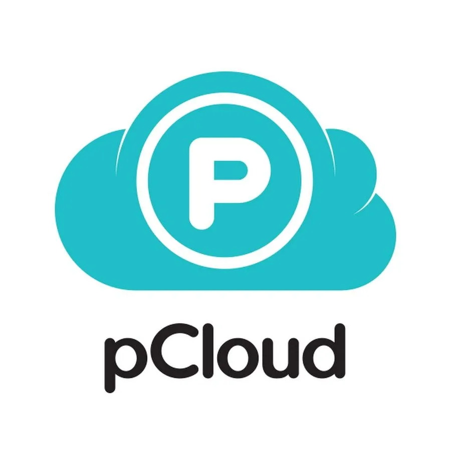 Logo của pCloud, dịch vụ lưu trữ đám mây với khả năng sao lưu mạnh mẽ và gói trọn đời.