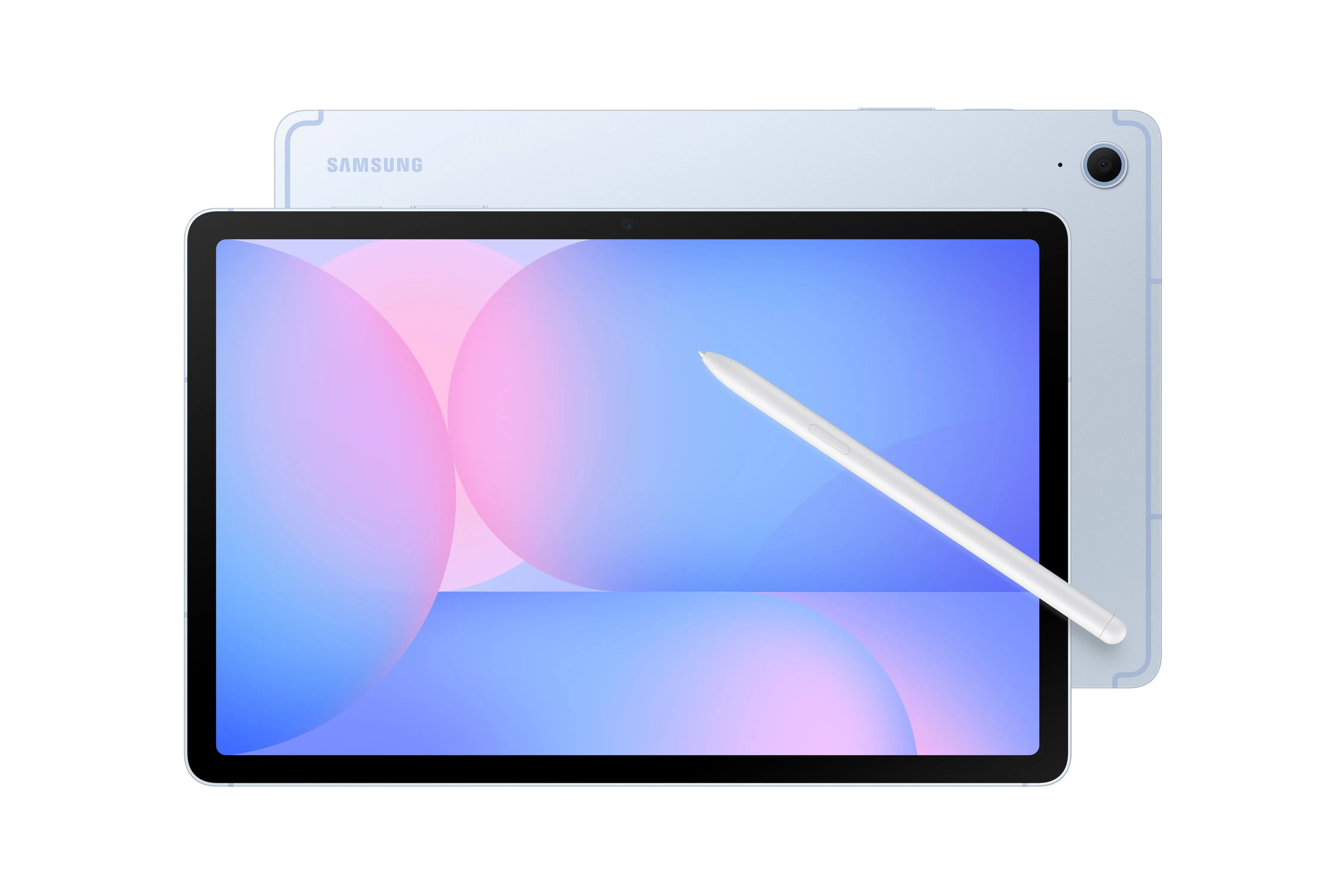 Máy tính bảng Samsung Galaxy Tab S10 FE màu xanh dương cùng bút S Pen