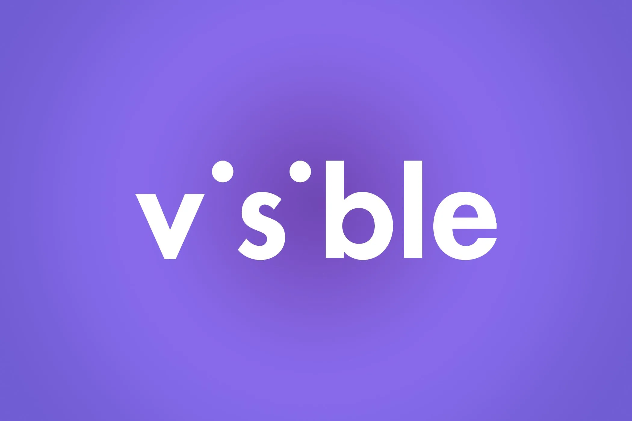 Mô hình điện thoại thông minh hiển thị logo Visible, biểu tượng cho gói cước 5G mới Visible+ Pro.