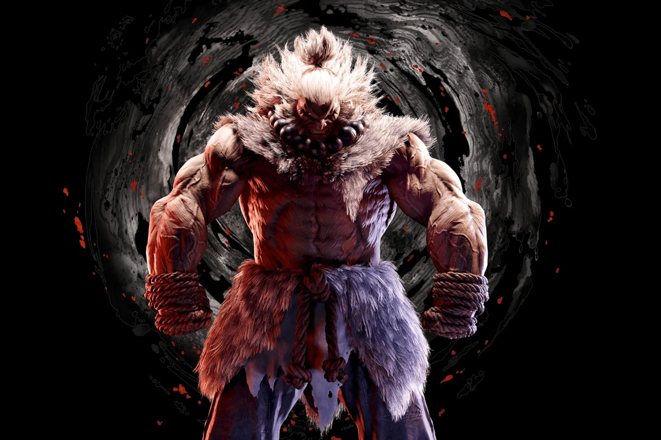 Nhân vật Akuma xuất hiện trong Street Fighter 6, một biểu tượng của các trận đấu đối kháng khốc liệt.
