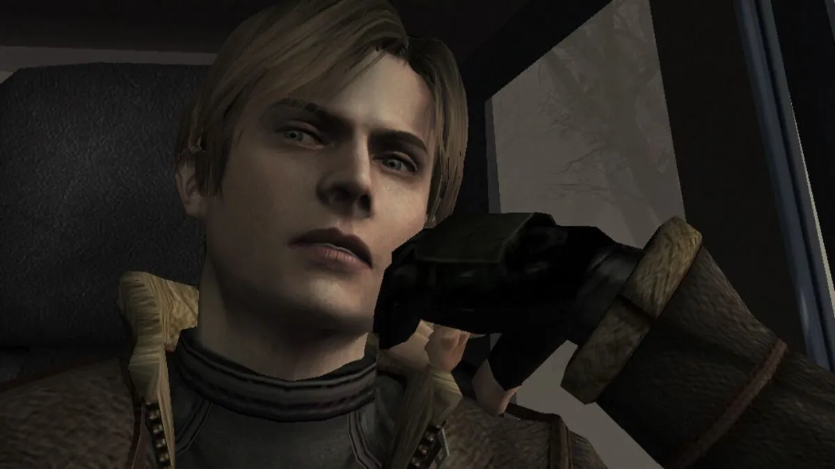 Nhân vật Leon S. Kennedy trong Resident Evil 4, một ví dụ về đồ họa được đánh giá cao thời bấy giờ