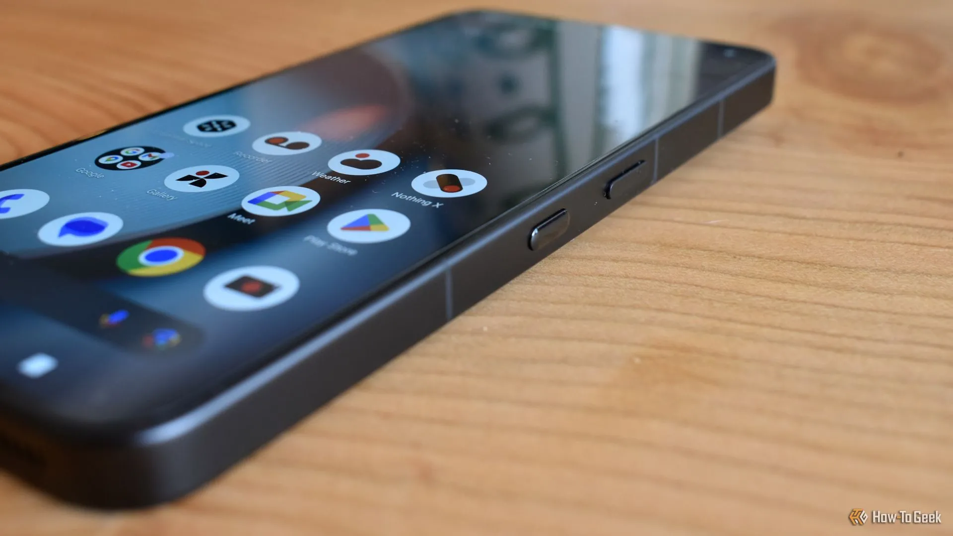 Nút truy cập nhanh Essential Space trên Nothing Phone 3.