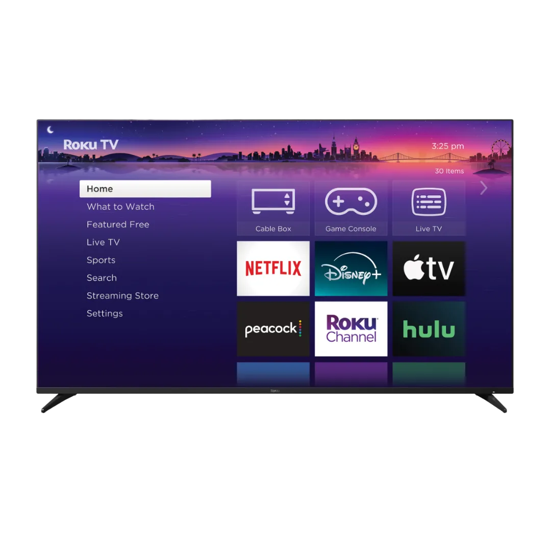 Smart TV Roku 75 inch Pro Series Mini-LED QLED 4K, màn hình lớn