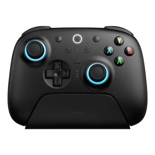 Tay cầm chơi game 8BitDo Ultimate 2 Wireless Controller màu đen với thiết kế công thái học