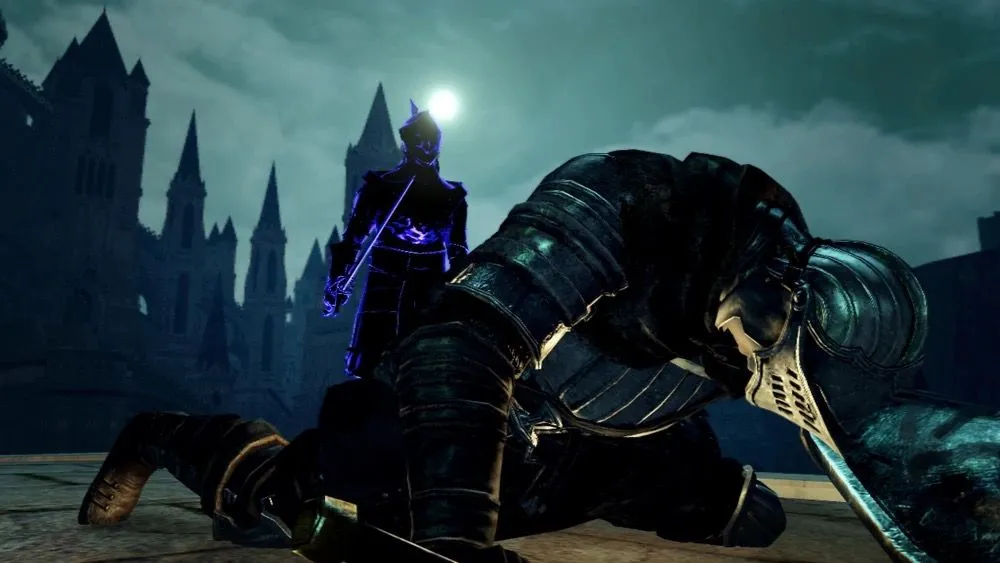 Thành phố Anor Londo của Dark Souls nổi bật với kiến trúc Gothic lấy cảm hứng từ Nhà thờ Milan