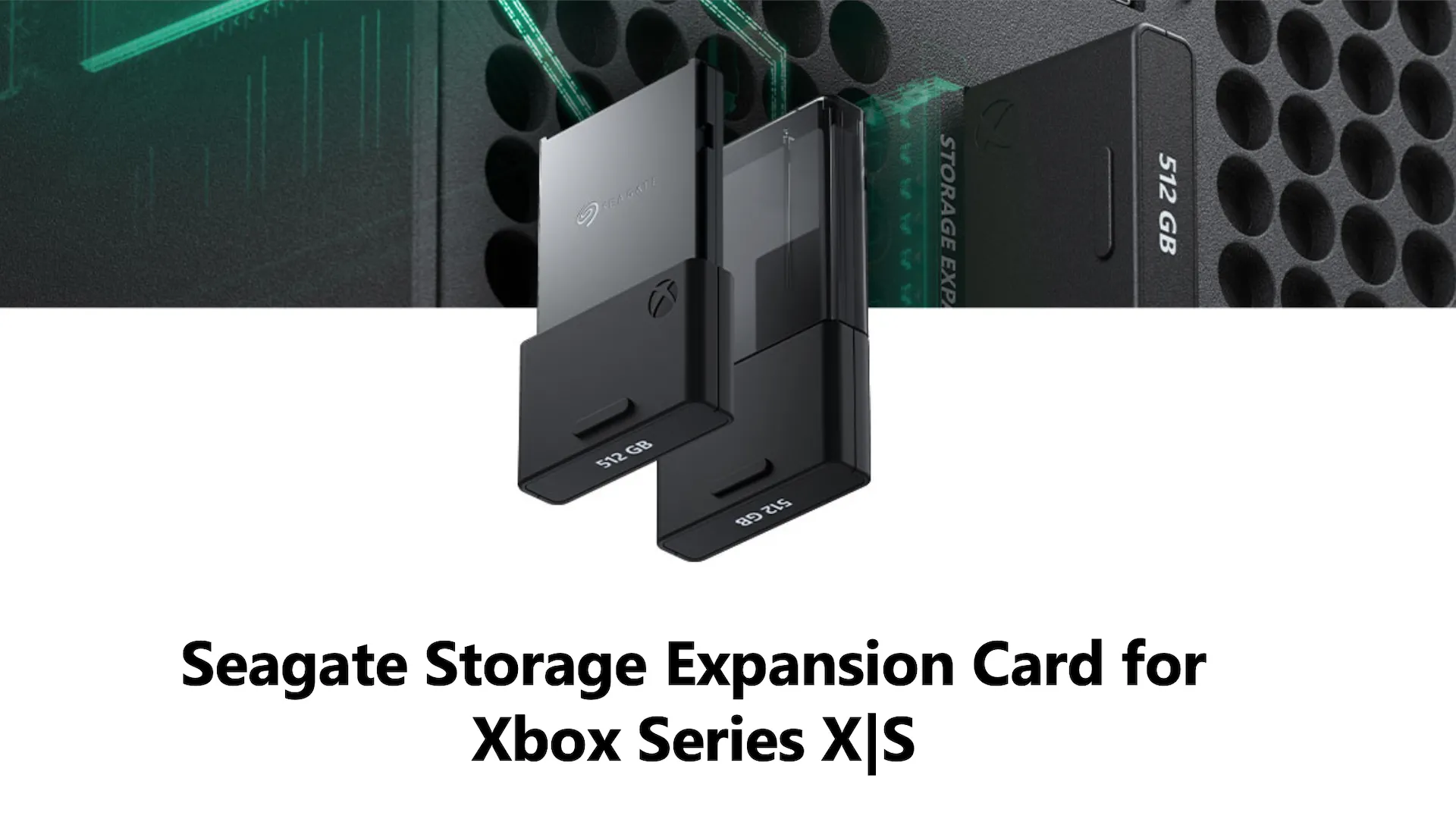 Thẻ mở rộng lưu trữ Seagate cho Xbox Series X/S.