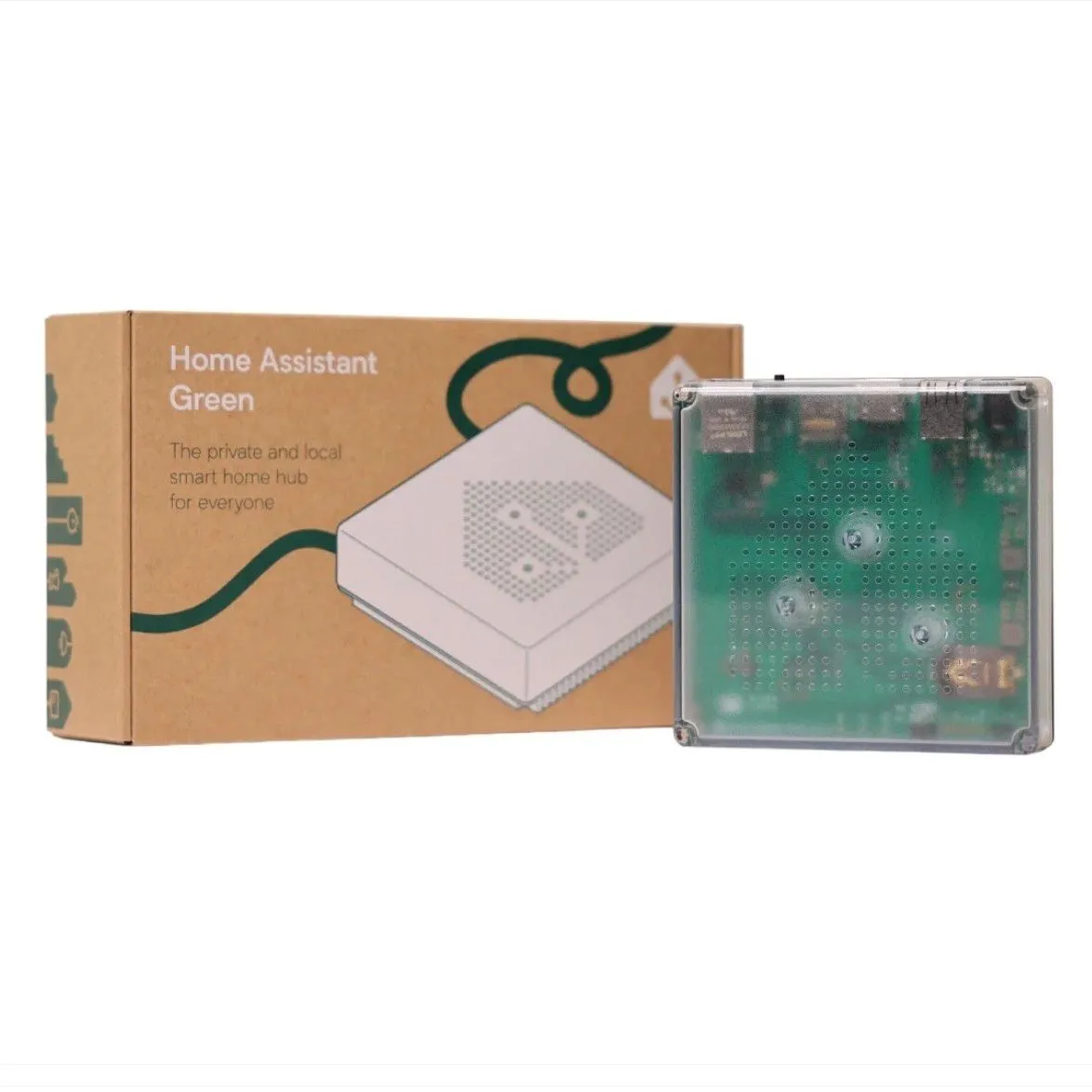Thiết bị Home Assistant Green, một giải pháp máy chủ nhà thông minh đóng gói sẵn