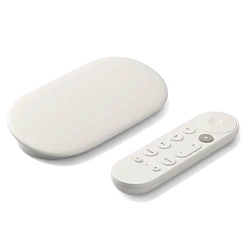 Thiết bị truyền phát Google TV Streamer 4K màu trắng
