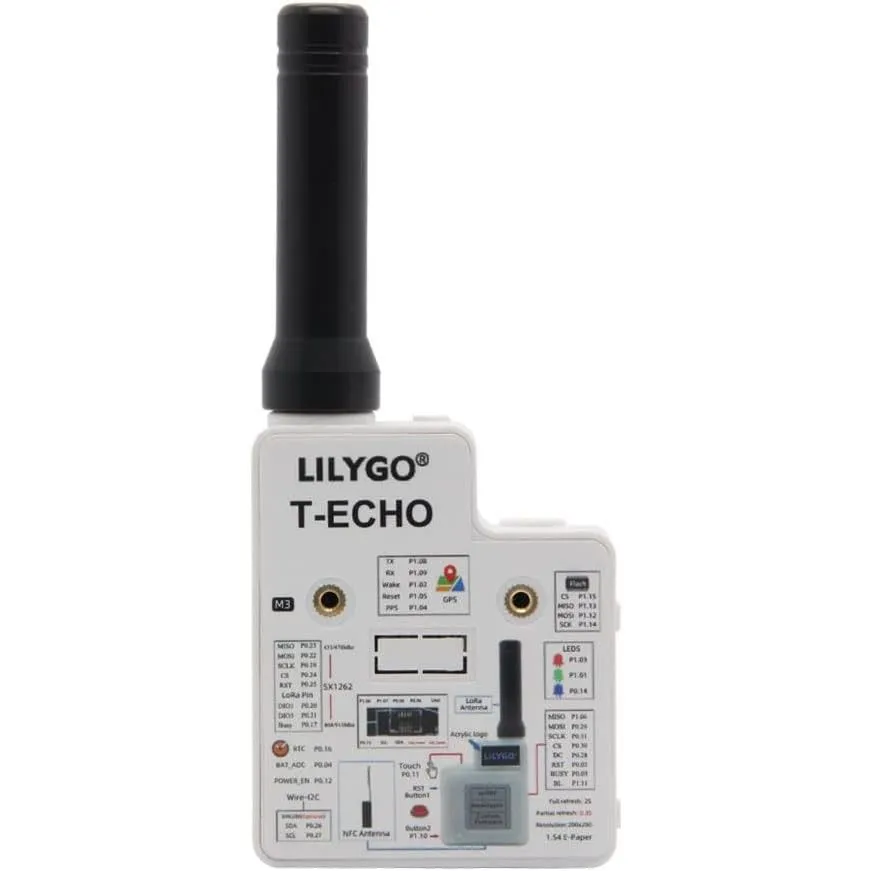 Thiết bị vô tuyến LoRa Lilygo T-Echo