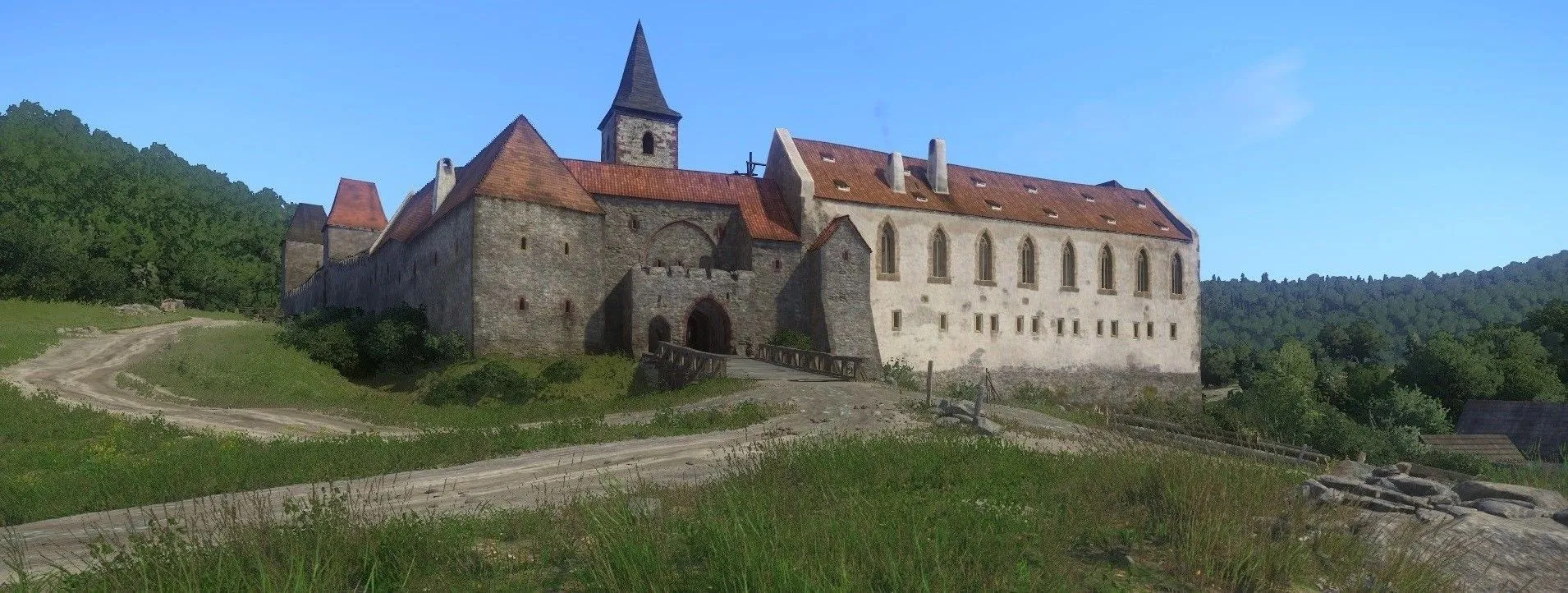Tu viện Sázava trong Kingdom Come: Deliverance là một di tích lịch sử có thật tại Cộng hòa Séc