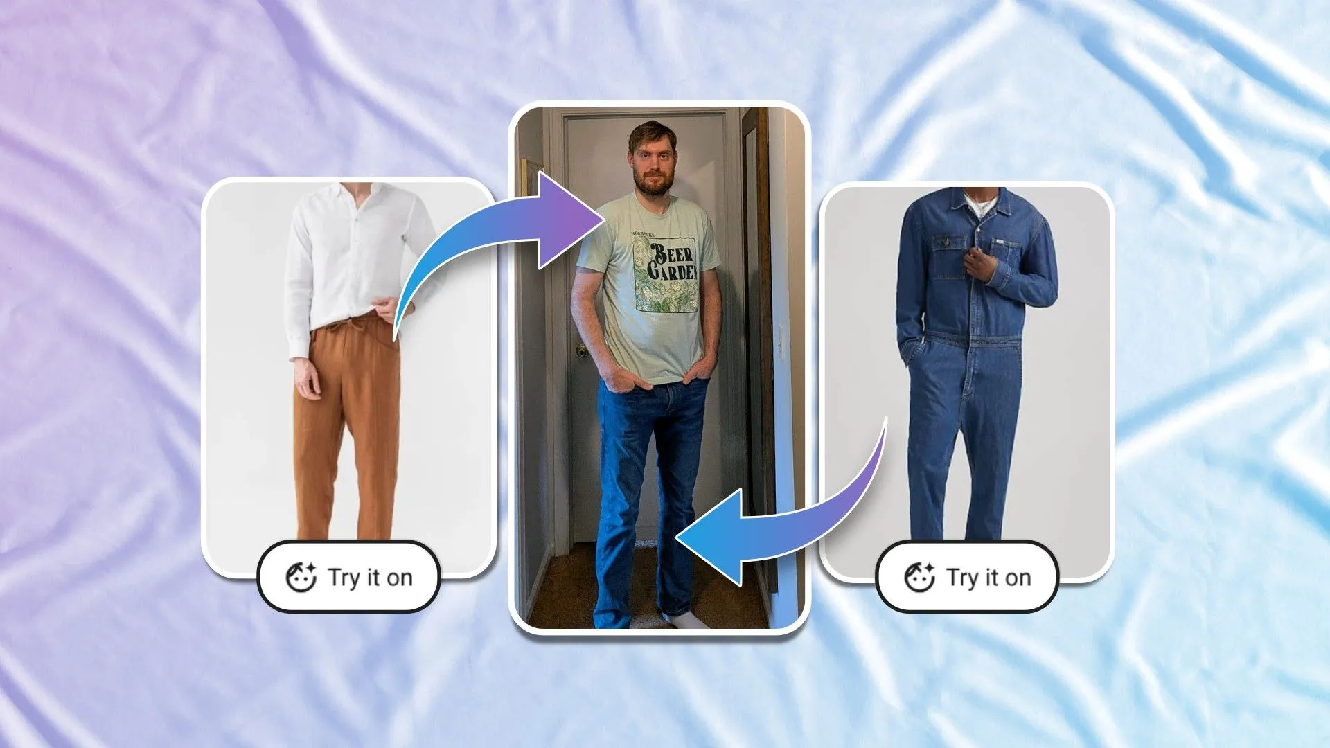 Ứng dụng AI Gemini của Google giúp thử quần áo ảo trên Google Shopping