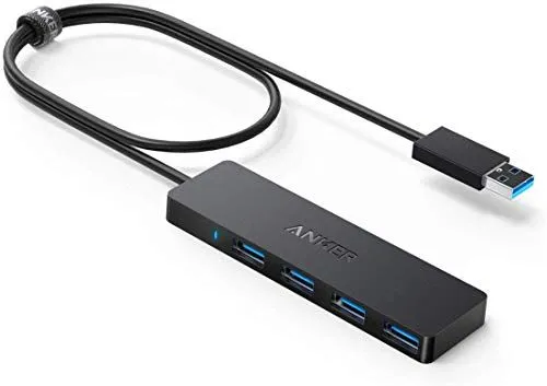 USB hub 4 cổng Anker Ultra Slim USB 3.0 để mở rộng kết nối cho Xbox