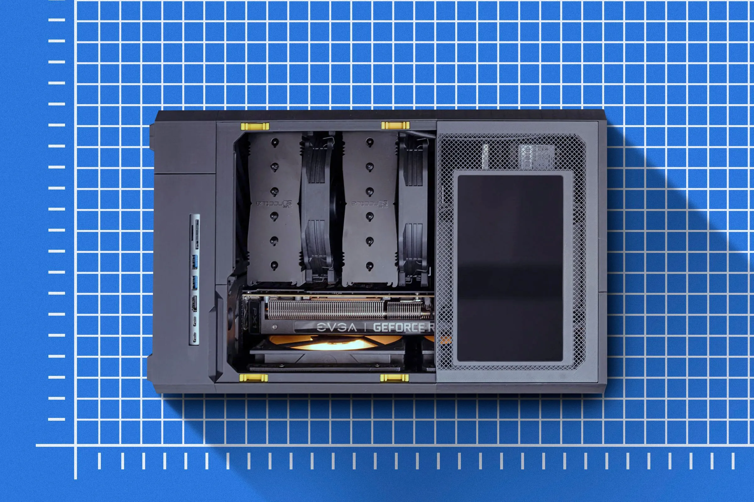Vỏ case PC được in 3D.