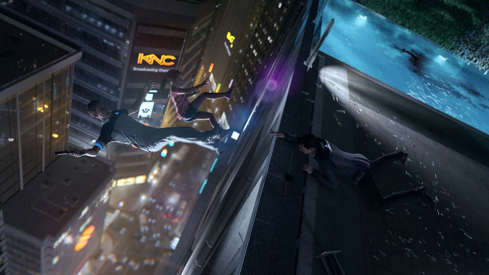 Connor thất bại trong việc cứu Emma, một cảnh tượng đau lòng trong Detroit: Become Human