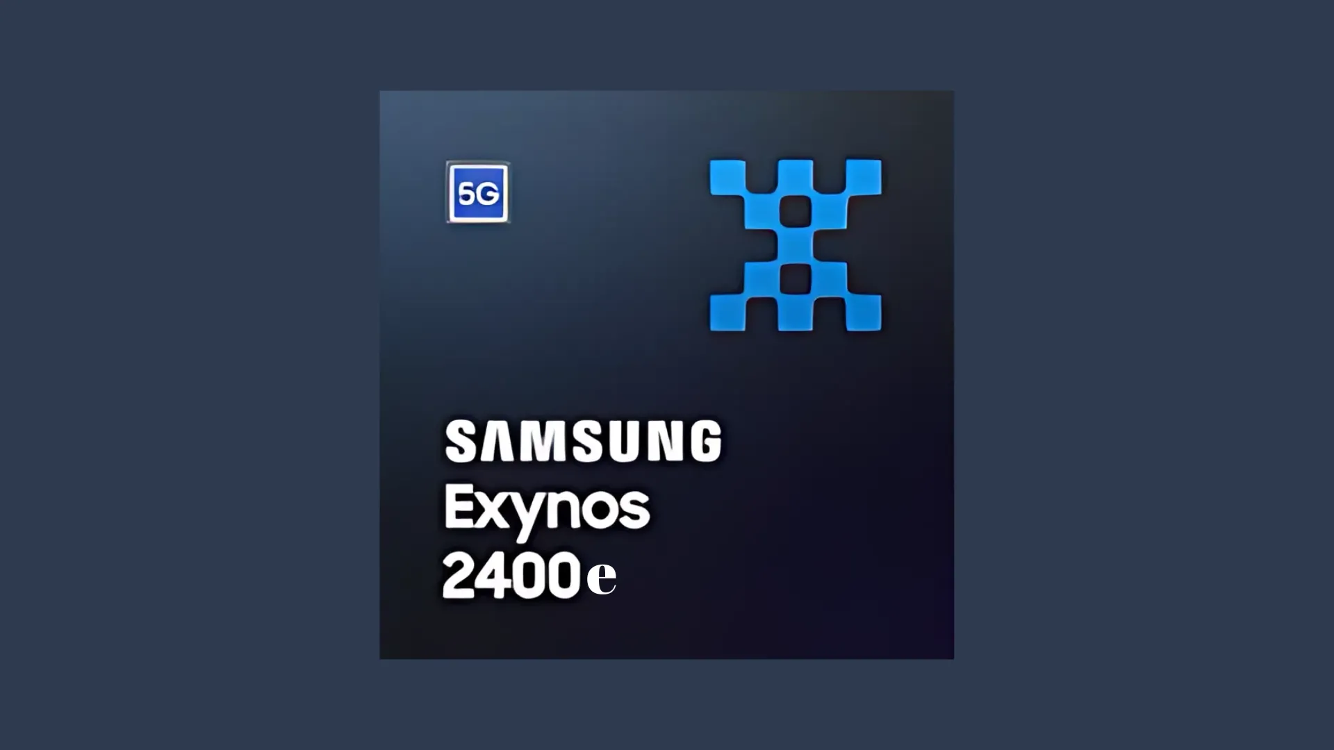 Logo chip xử lý Samsung Exynos 2400e, có thể xuất hiện trên Galaxy Z Flip 7 FE giá rẻ