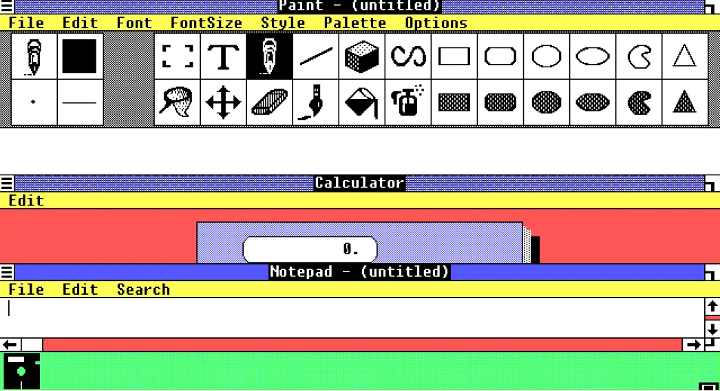 Các ứng dụng cơ bản của Windows: Paint, Calculator và Notepad