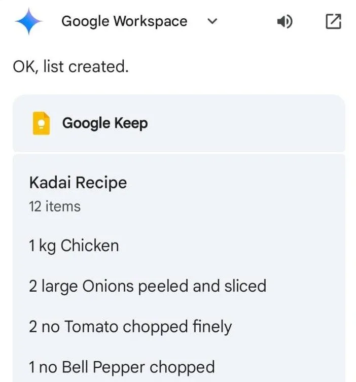 Tạo và lưu ghi chú trên Google Keep bằng Google Gemini, tăng cường hiệu quả công việc.