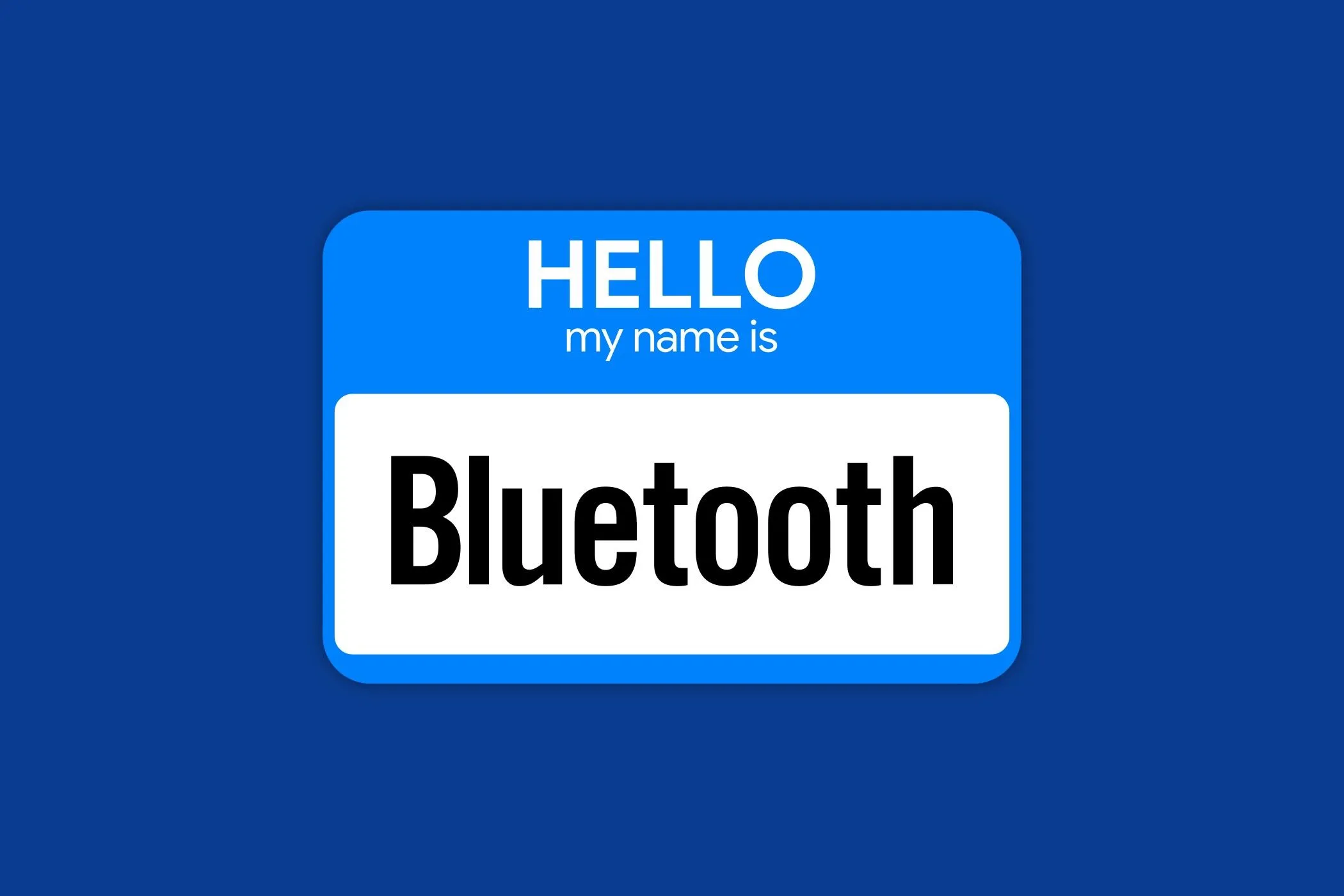 Thiết bị nametag sử dụng công nghệ Bluetooth thể hiện khả năng kết nối không dây của Bitchat