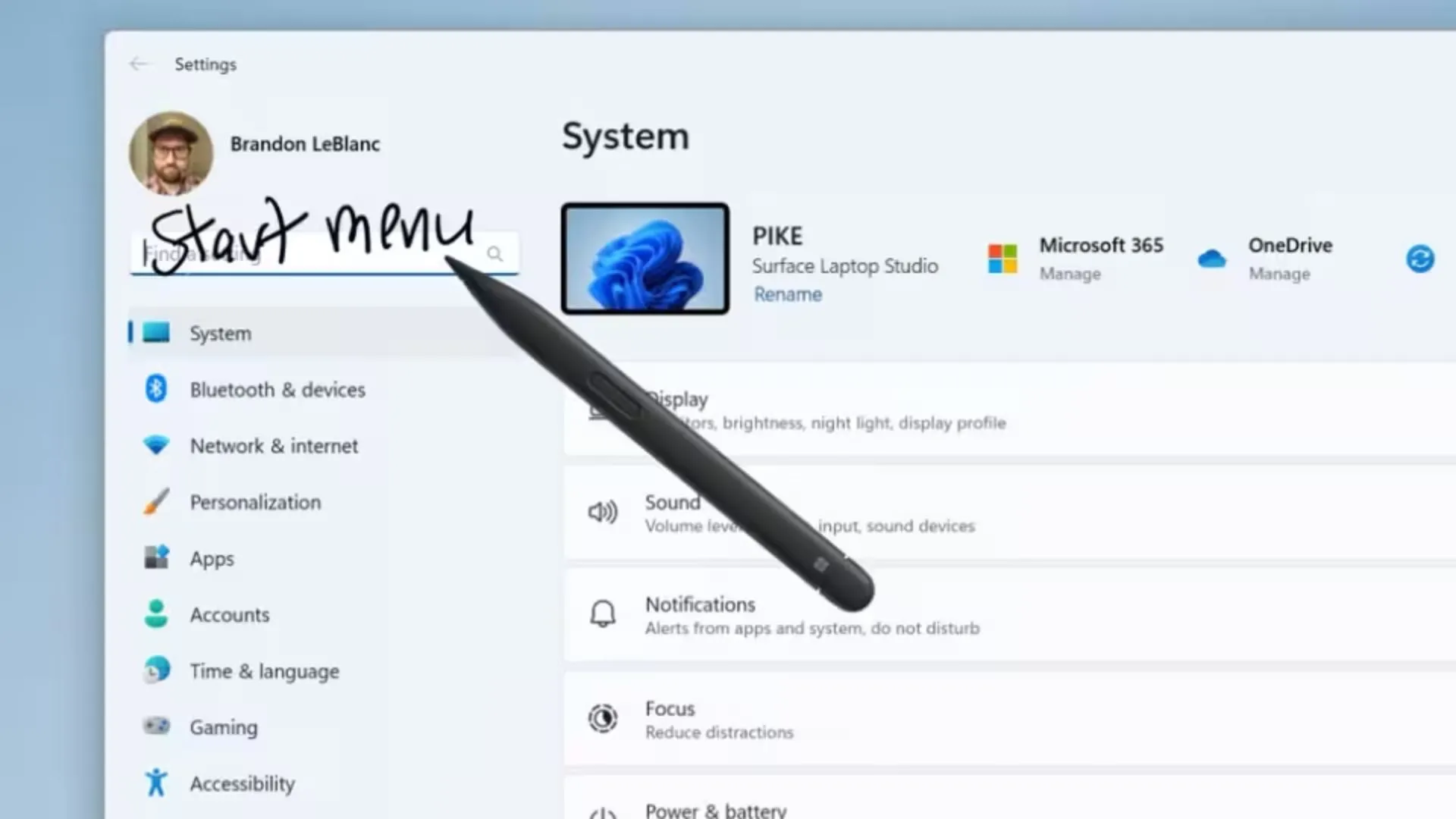 Tính năng Windows Ink trên Windows 11 hiển thị khả năng viết tay thành văn bản